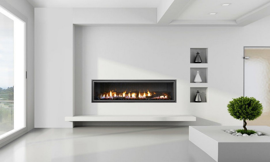 Houston Contemporary Gas Fireplaces
